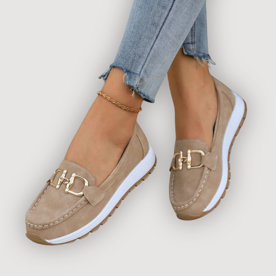 KEIRA™ | Loafers – Anatomisk Komfort & Skulpturelt Snit ✨