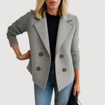 ELORA™ | Premium Strikblazer – Skulpturelt Snit & Tidløst Silhouette ✨