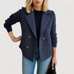 ELORA™ | Premium Strikblazer – Skulpturelt Snit & Tidløst Silhouette ✨