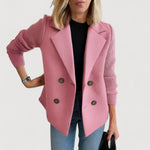 ELORA™ | Premium Strikblazer – Skulpturelt Snit & Tidløst Silhouette ✨