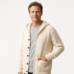 Magnus™ – Premium Strikcardigan med Hætte
