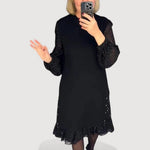 THERESE™ | Elegant Kjole – Skulpturelt Snit & Tidløst Feminint Udtryk ✨