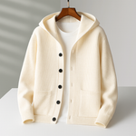 Magnus™ – Premium Strikcardigan med Hætte