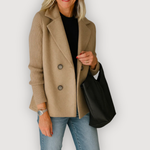 ELORA™ | Premium Strikblazer – Skulpturelt Snit & Tidløst Silhouette ✨