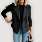 ELORA™ | Premium Strikblazer – Skulpturelt Snit & Tidløst Silhouette ✨