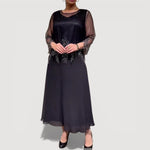 DORIS™ | Elegant Midikjole – Skulpturelt Snit & Tidløst Feminint Udtryk ✨