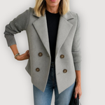 ELORA™ | Premium Strikblazer – Skulpturelt Snit & Tidløst Silhouette ✨