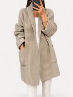 THALIRA™ | Uldcardigan – Materiale-Integritet & Skandinavisk Komfort ✨