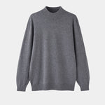 VARENNA™ | Merinould Sweater Med Halv Rullekrave – Materiale-Integritet & Skandinavisk Komfort ✨