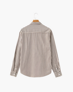 PALERMO™ | Stribet Hørskjorte – Skulpturelt Snit & Tidløst Udtryk ✨
