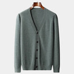 BELLMONT™ | Merinould Cardigan – Materiale-Integritet & Skandinavisk Komfort ✨