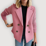 ELORA™ | Premium Strikblazer – Skulpturelt Snit & Tidløst Silhouette ✨