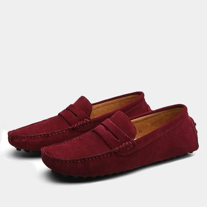 RAVELLO™ | Ruskindsloafers – Anatomisk Komfort & Skulpturelt Snit ✨