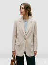 Paula™ | Blazer med Frontlommer – Skandinavisk Elegance til Hverdag & Job ✨