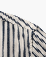 PALERMO™ | Stribet Hørskjorte – Skulpturelt Snit & Tidløst Udtryk ✨