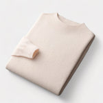 VARENNA™ | Merinould Sweater Med Halv Rullekrave – Materiale-Integritet & Skandinavisk Komfort ✨