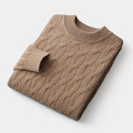 SORRENTO™ | Merinould Sweater Med Rund Hals – Materiale-Integritet & Skandinavisk Komfort ✨