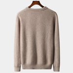 LAUSANNE™ | Merinould Sweater Med Flap Krave – Materiale-Integritet & Skandinavisk Komfort ✨