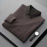 MARLOW™ | Sweater Med Krave – Materiale-Integritet & Skandinavisk Komfort ✨