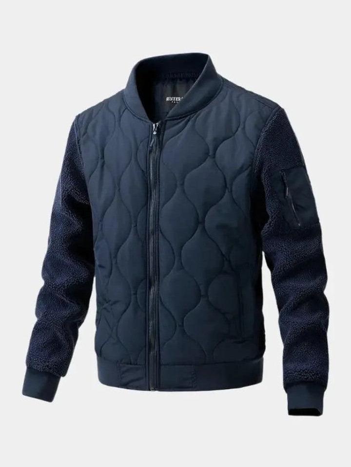 STORM™ | Sherpa Bomberjakke – Maskulin Varme med Tidløs Stil ✨