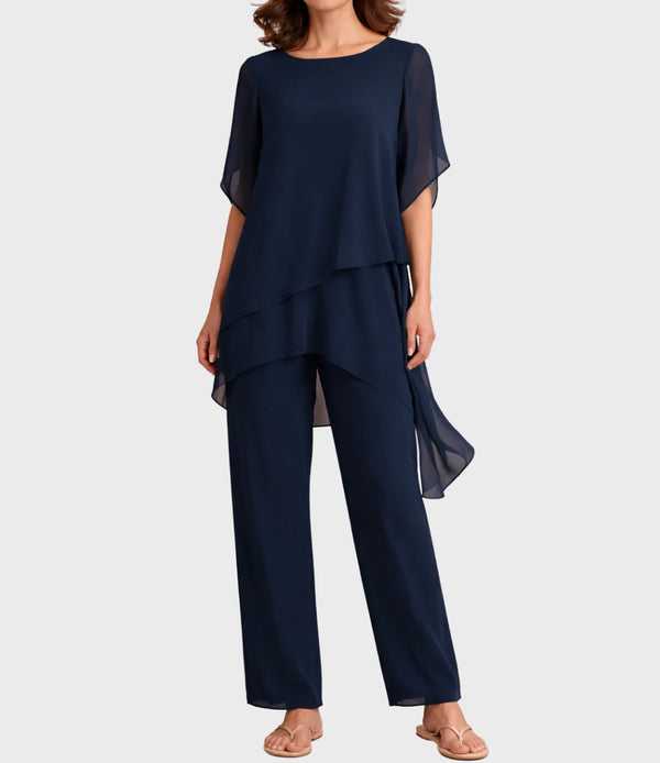 AURORA™ | Palazzo – Elegant chiffonsæt til bryllupper & fester ✨