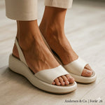 ISABELLE™ | Sommersandal – Anatomisk Komfort & Tidløst Snit