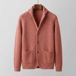 ALDRIC™ | Ribbet Cardigan – Materiale-Integritet & Skandinavisk Komfort ✨