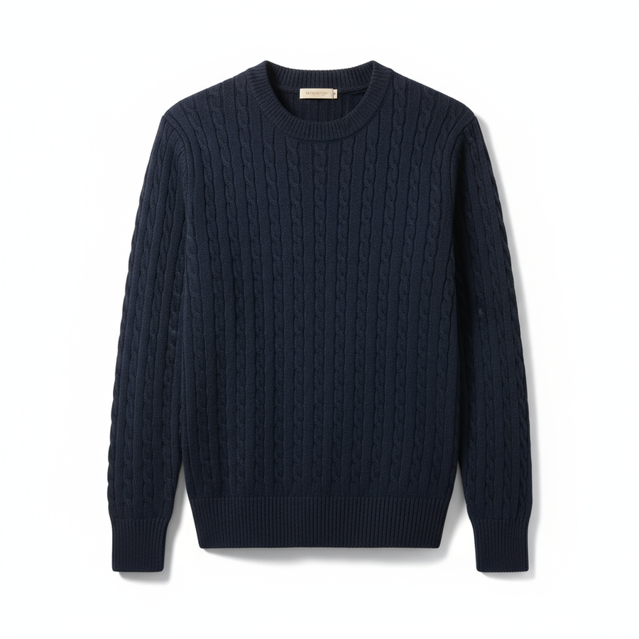 ARDEN™ | Snoet Strik Sweater – Materiale-Integritet & Skandinavisk Komfort ✨