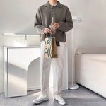 BELLVER™ | Polo Sweater – Materiale-Integritet & Skandinavisk Komfort ✨