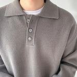 BELLVER™ | Polo Sweater – Materiale-Integritet & Skandinavisk Komfort ✨