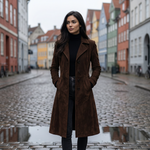 Saga™ – Tidløs Vinterfrakke med Raffineret Fald